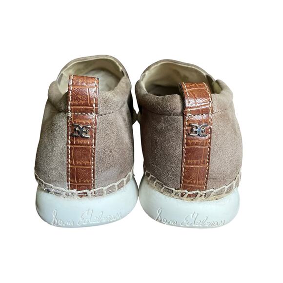 Sam Edelman | Kassie Espadrille Slip-Ons | Grey suede - Picture 6 of 7